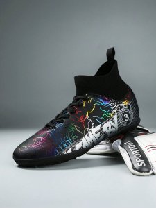 Boys' World Cup Football Shoes With Turf Studs, Artificial & Real Grass Patterns